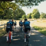 London Dynamo cyclists riding in Richmond Park