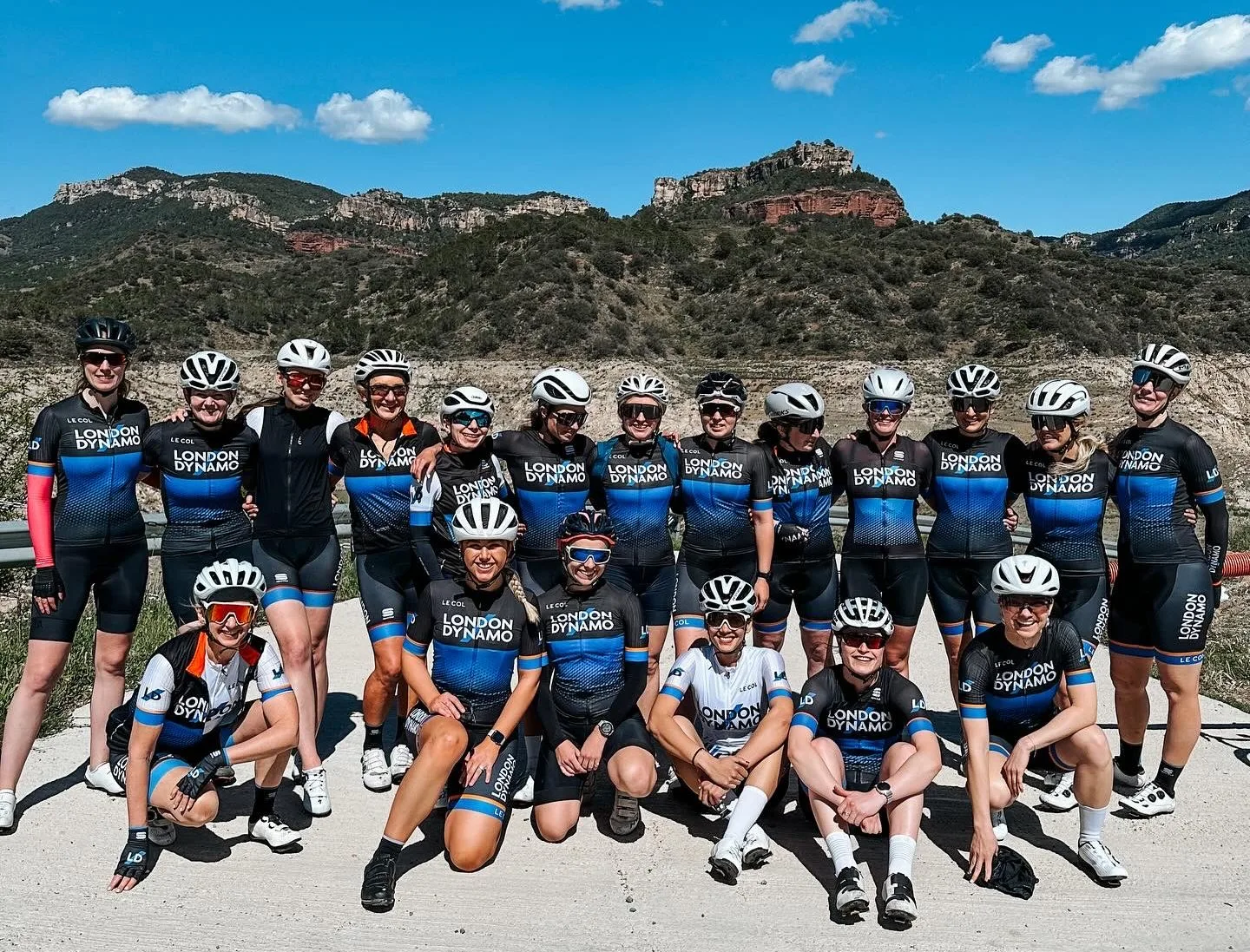 London Dynamo womens training camp team photo