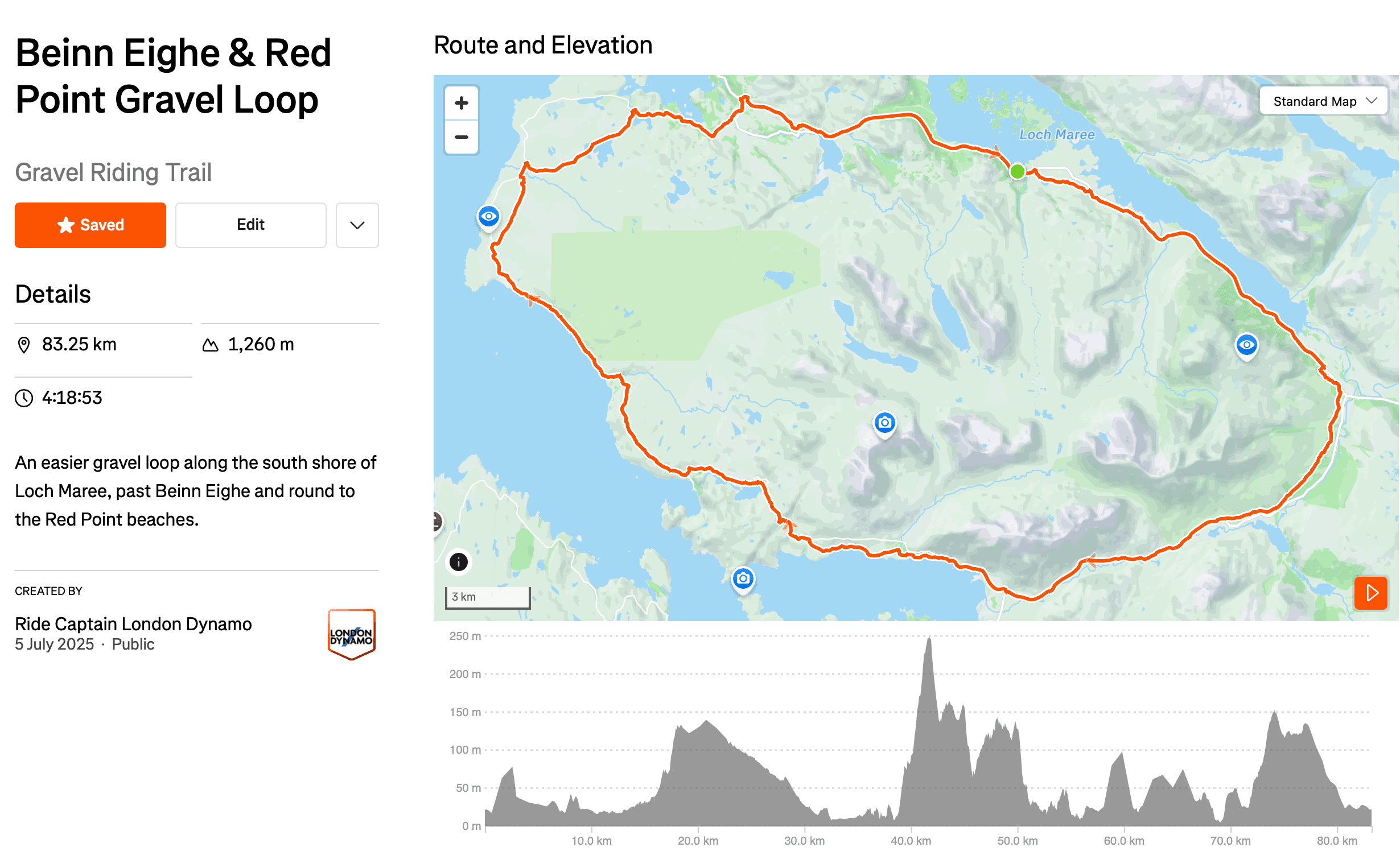 Beinn Eighe & Red Point Gravel Loop